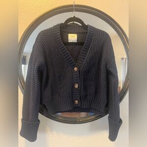 Abercrombie & Fitch Deep Blue Women's Cardigan
